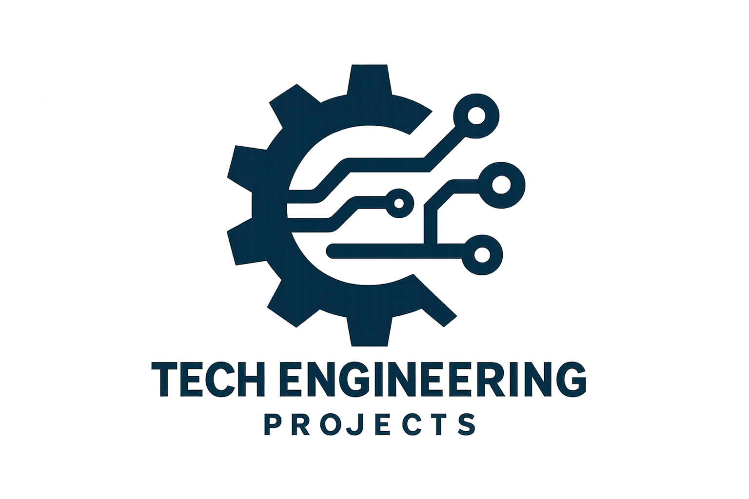 Logo van een bedrijf gespecialiseerd in technische engineeringprojecten